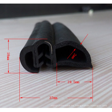 Tira auto del sello de goma de la protuberancia de EPDM con buena calidad